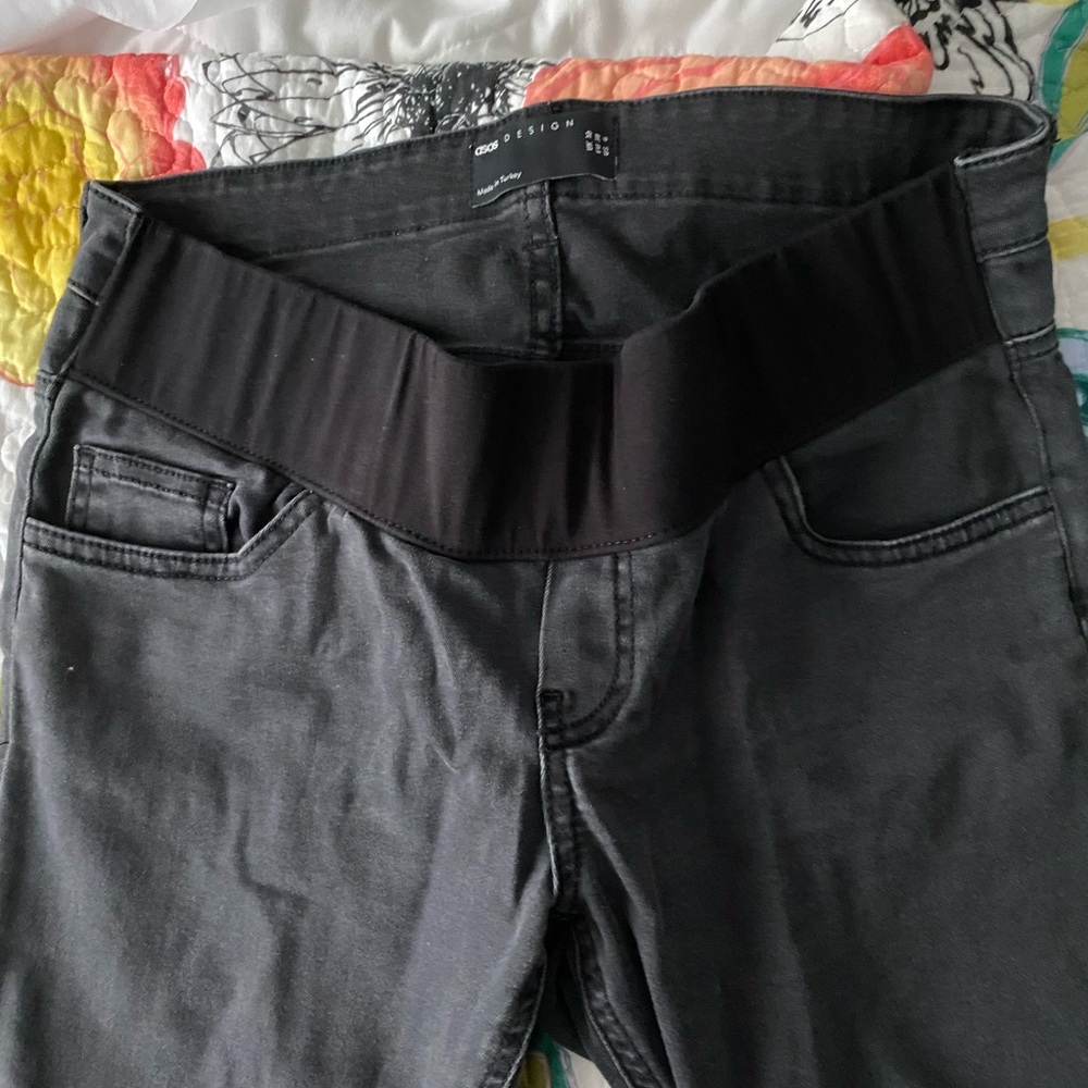 ASOS maternity black skinny jeans - Picture 5 of 5
